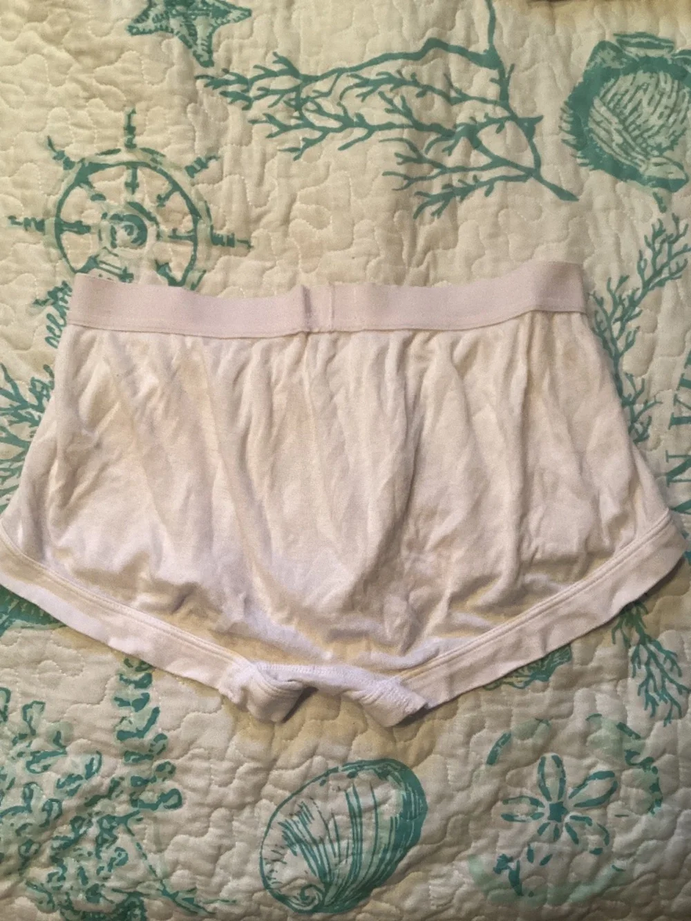 Merona,  vintage white trunks medium